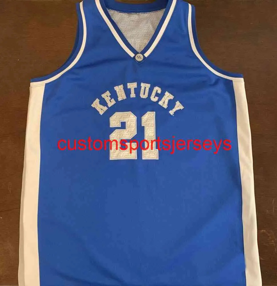 Hommes Femmes Jeunes Kentucky Wildcats Tayshaun Prince Basketball Jersey Broderie ajouter n'importe quel numéro de nom