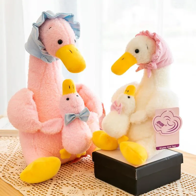 25cm Cute Goose Doll Fee Plush Toy Children Muñecas de peluche Soft Animal Juguetes Regalos de alta calidad al por mayor