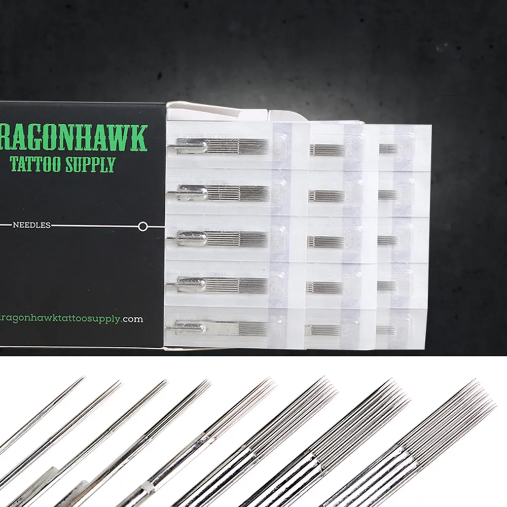 Box Dragonhawk Disposable Tight Liner Tattoo Needles Traditional Round  Liner Design From Tattoodiy, $10.15