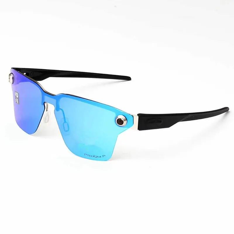 Lunettes de cyclisme 4139 hommes monture en métal mode lunettes de soleil polarisées femmes sports de plein air lunettes de course 1 paires lentille avec paquet ASEM