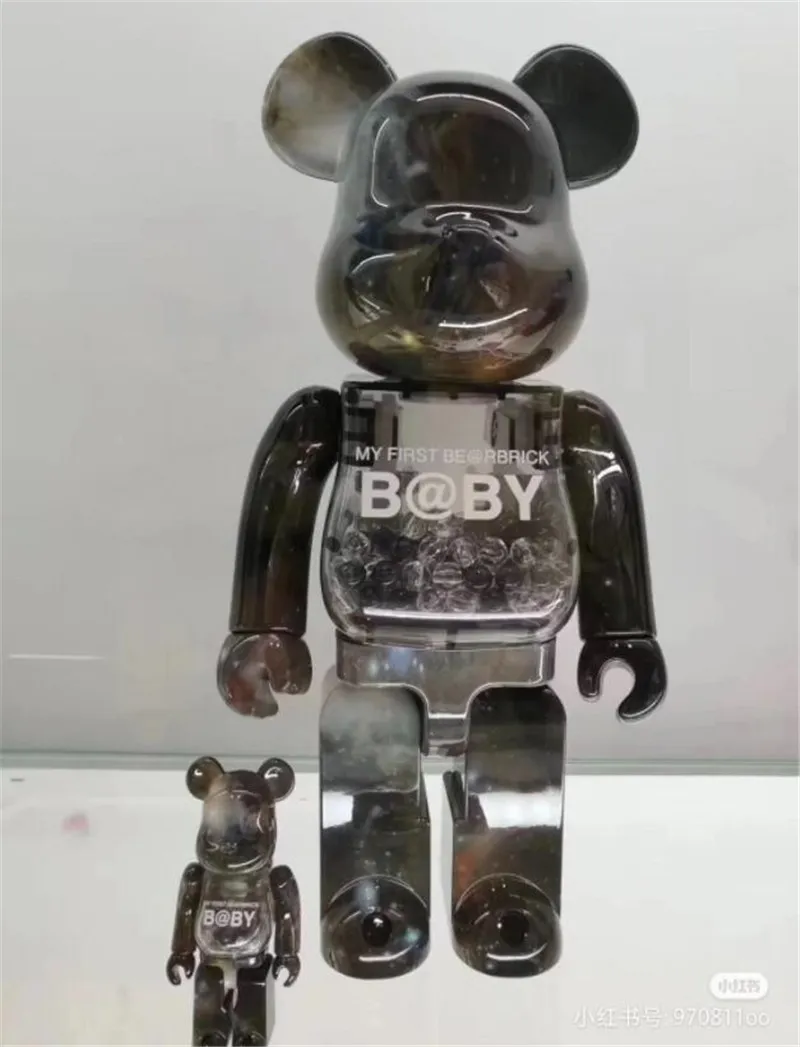 MEDICOM TOY - BE@RBRICK B@BY WATER CREST Ver.1000％ New style 1000% 70CM Bearbrick The ABS Water Crest Fashion