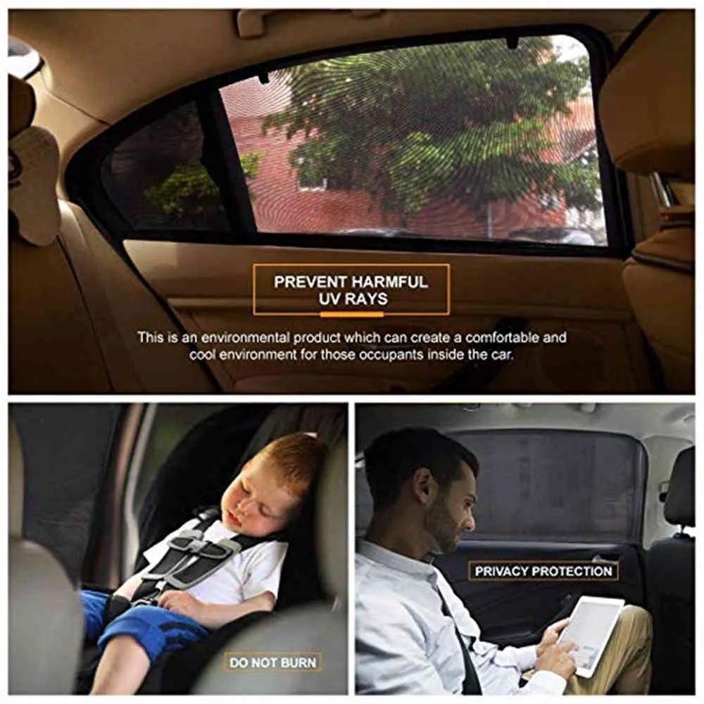 Car Window Shades Net Sun Bin Rear Side Kids Baby UV Protection Block Mesh  Mosquito Repellent Cover From Yiyu_hg, $18.67
