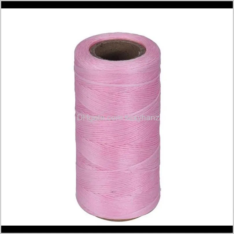 260m leather sewing waxed thread 1mm for upholstery shoes luggage shipping wholesale a10