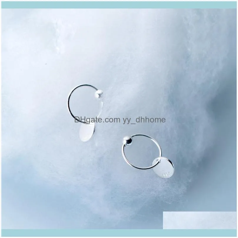 Other La Monada Hoop Earrings For Women Silver 925 Fine Minimalist Round Jewelry Sterling