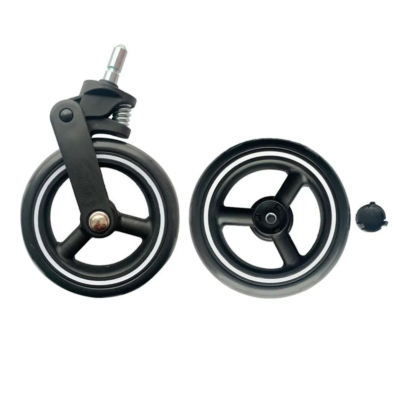 Accessoires de pièces de poussette Roues pour chariot de la série Goodbaby, y compris roue avant et arrière GB Cart D326 D628 D639 Pockit GB100, Etc.