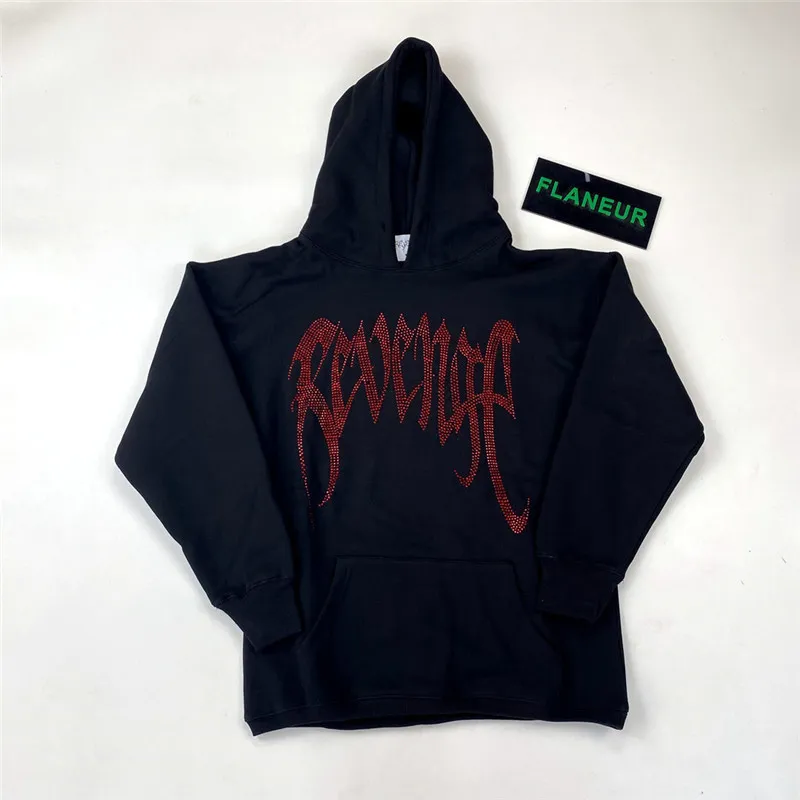 Rhinestone revenge sales hoodie