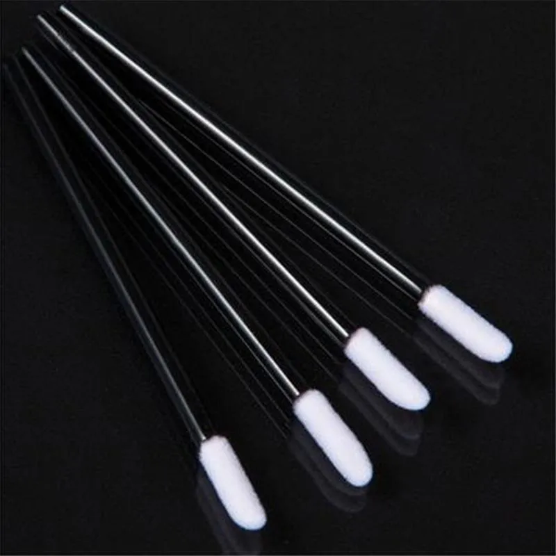 Disposable Lip Brush LipGloss Wands Applicator Makeup Cosmetic Tool Black Color MakeupBrush Supply Wholesale WQ341-WLL