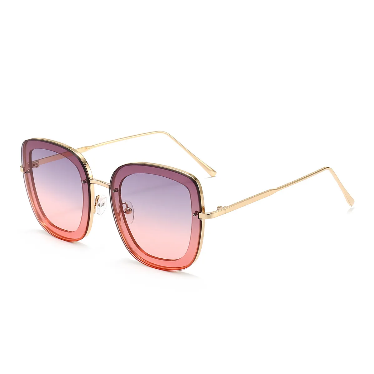 Luxe Designer Fashion Square Sunglasses voor Dames Mannen Square Oversize Unisex Zonnebril JC8875