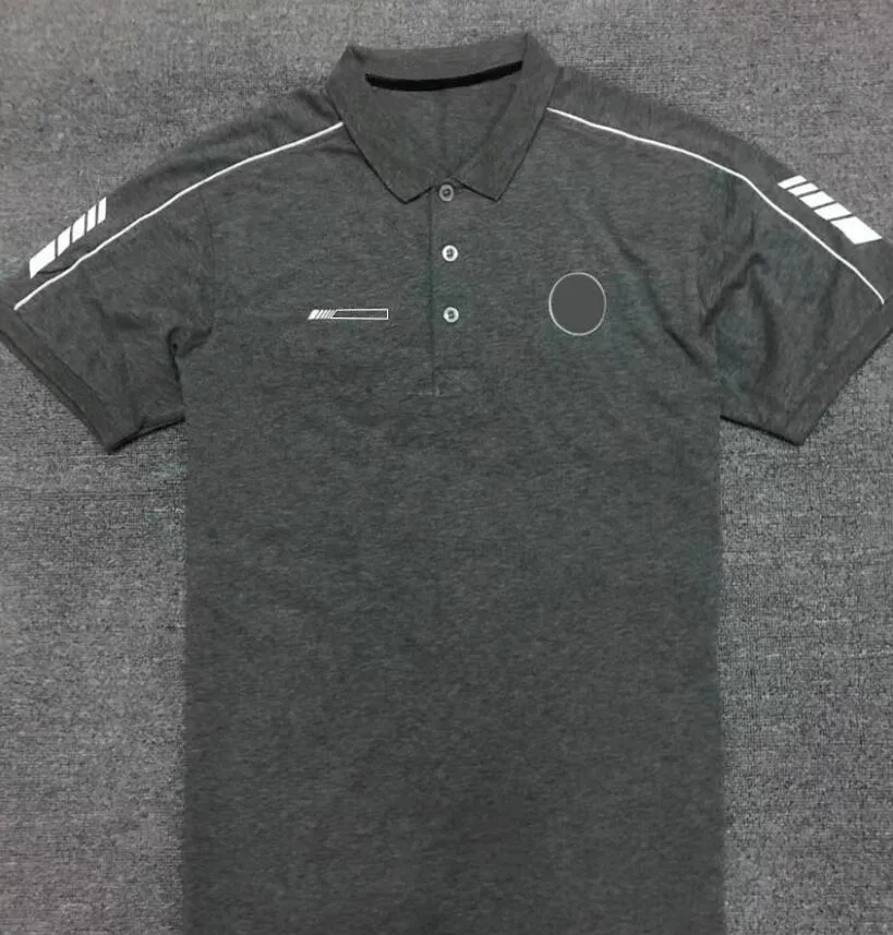 2021 été F1 Formula One fans pull polo à manches courtes hommes grande taille peut être personnalisé avec le même caillot Sergio Perez2855