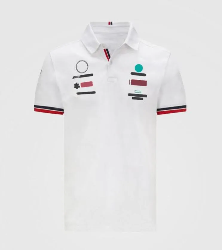 2021 F1 Formula One Racing Suit Car Team Rally T-shirt met korte mouwen Mannelijk Commemorative poloshirt Half-254o Umkh