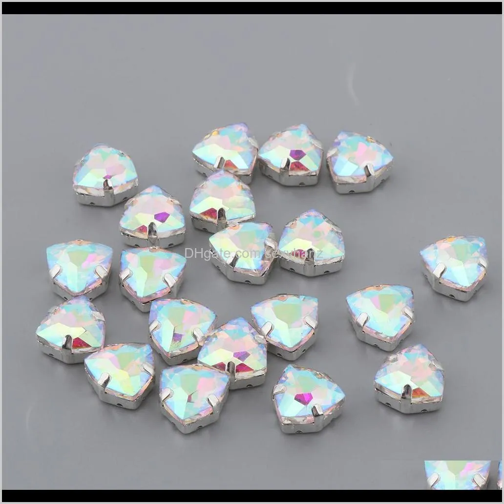 20pcs sew on glass diamante flatback rhinestones 12mm for diy crafts handicrafts clothes bag shoes decorations