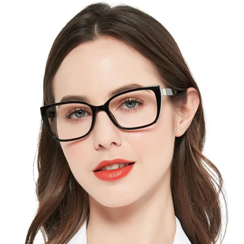 Solglasögon Mare Azzuro Oversized Läsa Glasögon Kvinnor Mode Märke Designer Cat Eye Presbyopia Glasögon Glitter Läsare 1.0 1.5 2.0 2.5