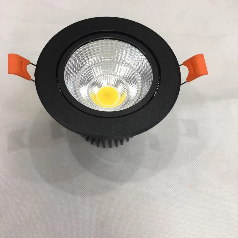 90mm Cut Size 4pcs 10w Bright Recessed White Led Downlight Cob Spot Light Decoration Ceiling Lamp Ac 85-277v 3years Warranty Lights