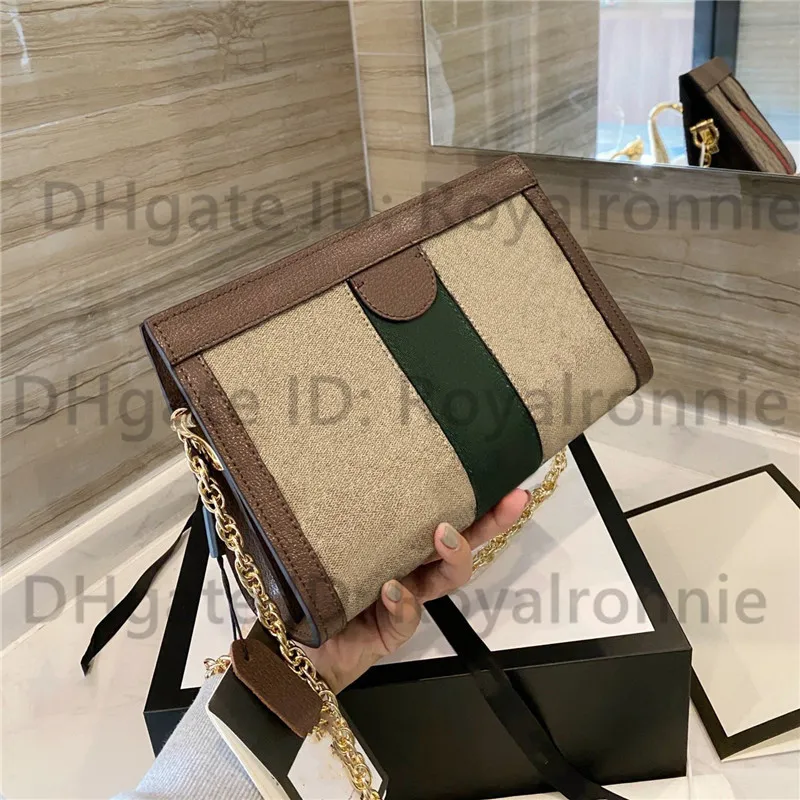 Classic 2023 Luxurys Designers Shoulder Bags Chains Leather Handbags