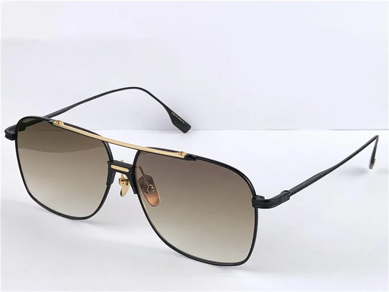 Mode ontwerper mannen vrouwen zonnebril metalen eenvoudige vierkante vorm bril klassieke avant-garde vrije tijd stijl topkwaliteit anti-ultraviolet Komt met doos