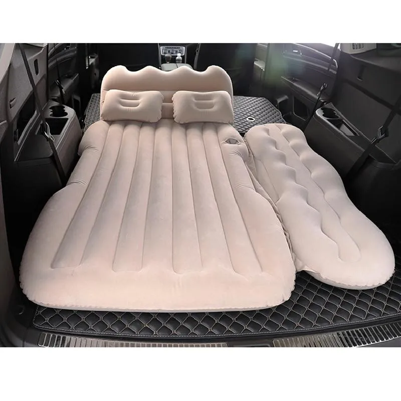 Other Interior Accessories Car Travelling Bed Mattress Automobile Rear Flocking Inflatable Camp Sofa Sleeping Mat Blow Up For Kids