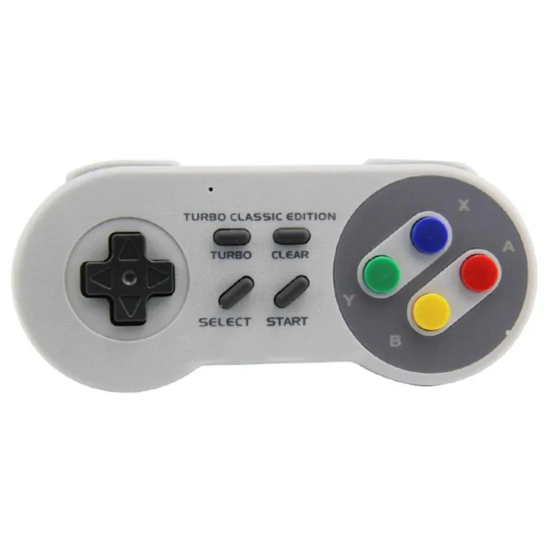 Joystick Controller wireless per gamepad wireless da 2,4 GHz per console di gioco SNES Mini Classic Edition Giochi Accessori Controller Joystick