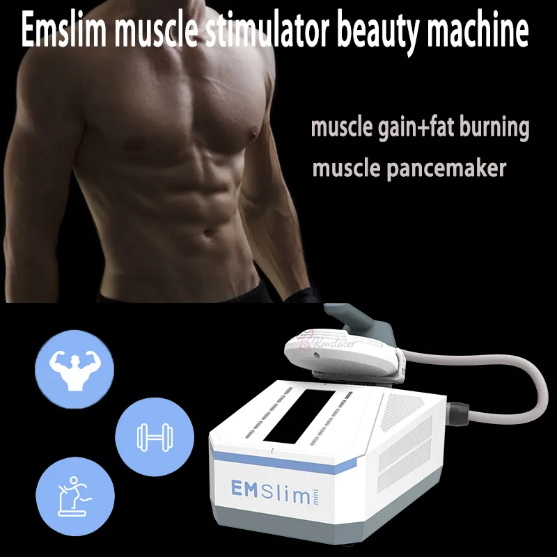 Utilisation à domicile EMslim Mini EMS EMT beauté amincissant la machine dispositif de suppression de cellulite de stimulation musculaire électromagnétique