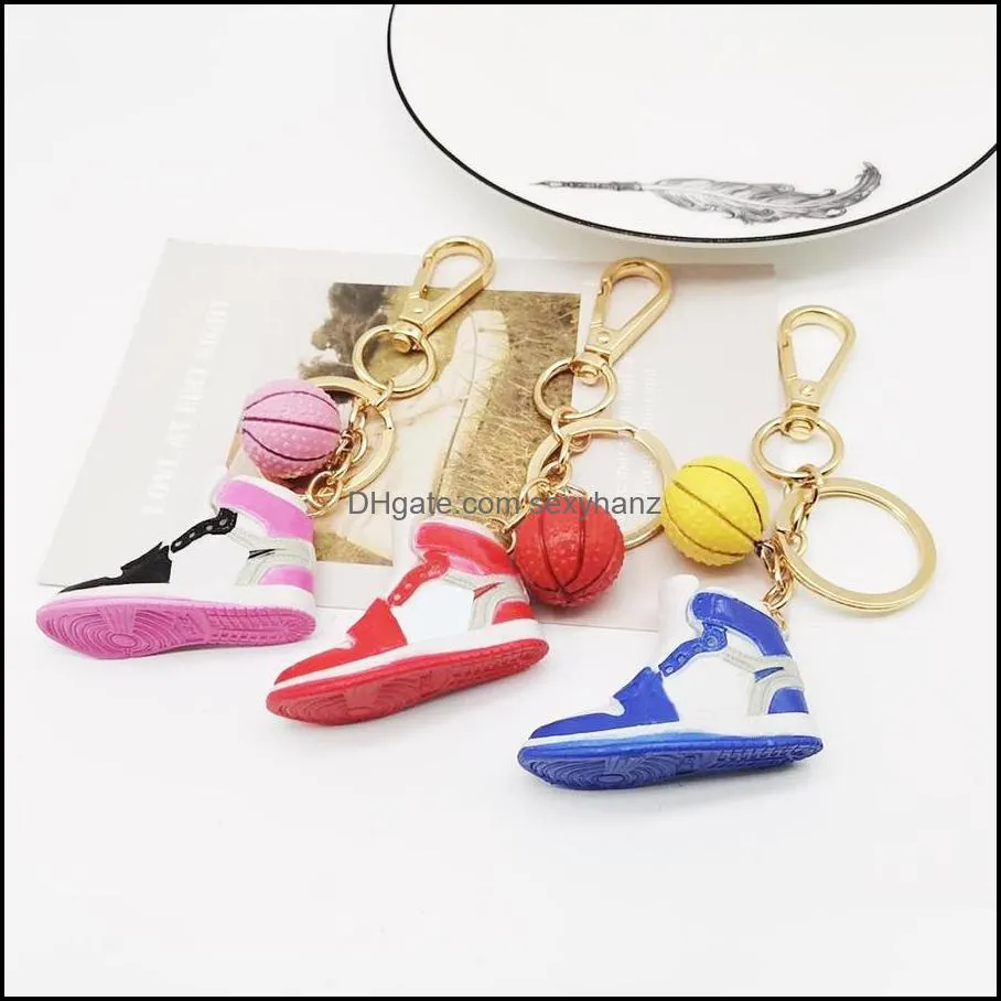 FAHMI Jewelry 2021 High quality wholesale basketball keychain keychains and hain holder brand design key ring door