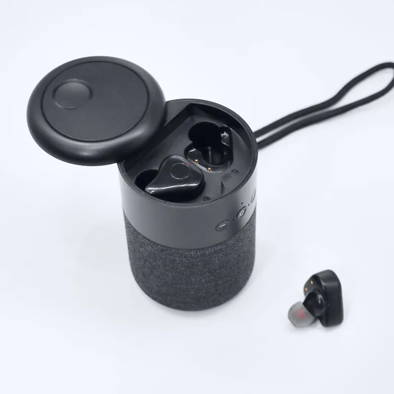 Mini B20 Écouteurs sans fil avec Bass Sound Bluetooth Haut-Parleur 2 en 1 Touch Control Heapton pour sports de plein air