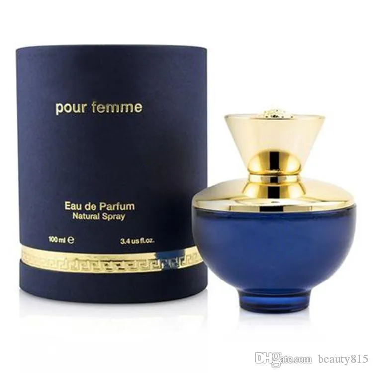 Perfumes fragrância para mulher perfume senhora dylan azul clássico poseidon edt100ml de longa duração e sabor encantador 1v1cheiro encantador