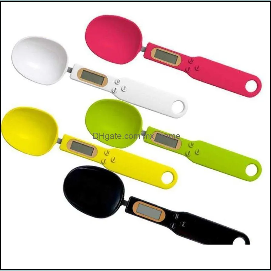 Measuring Tools 500g/0.1g measuring cup LCD Digital Kitchen Scale Gram Electronic Spoon Weight Volumn Food baking accessories with box