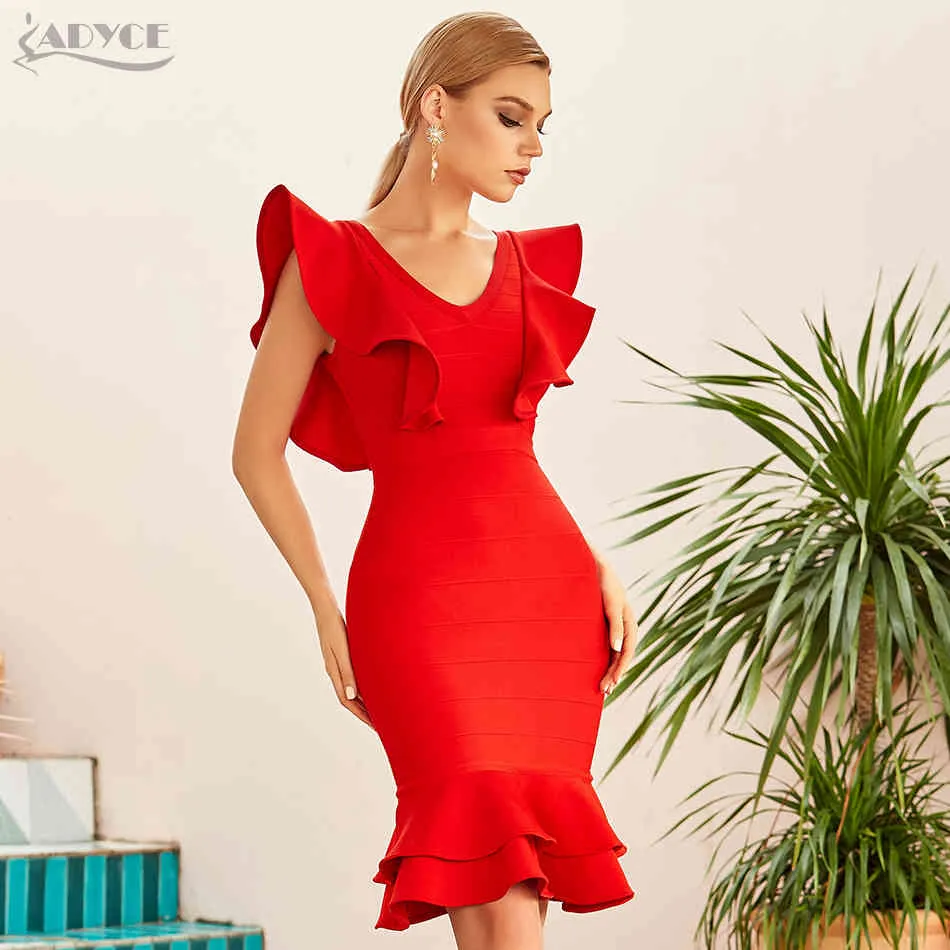 Sexy Strapless Flower Appliques Sexy Diamond Bodycon Bandage Mermaid Dress Celebrity Evening Runway Party Club Birthday Dress