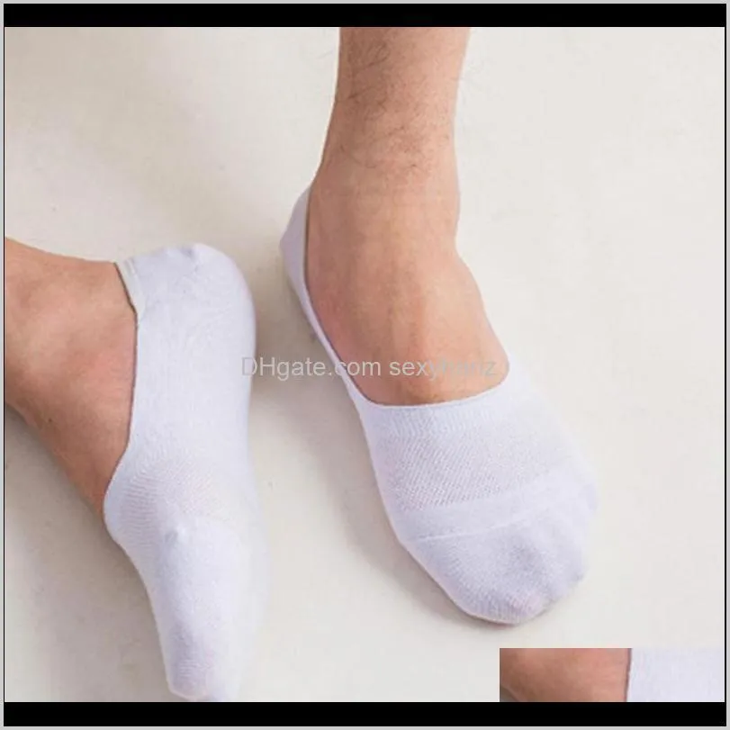 new product spring / summer stealth pure color ice silk silicone non-slip absorb sweat breathable socks women men kno6#