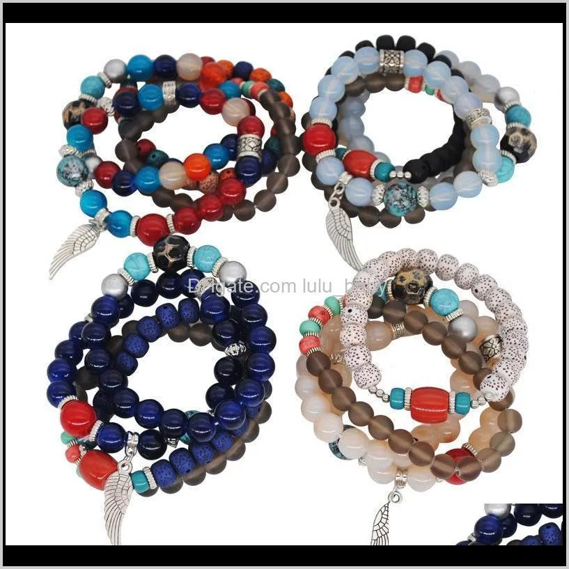 multi-element handmade beaded bracelet female bohemian multi-layer bracelet accessories