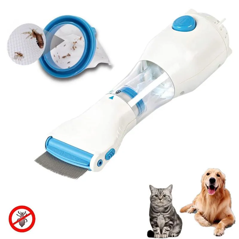 Electric Hair Brushes Fleas Removal Comb For Dogs Cats Pet Supplies Dog