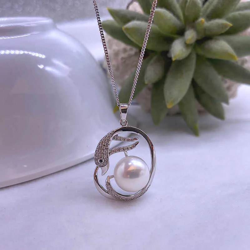 necklace silve pearl (21)