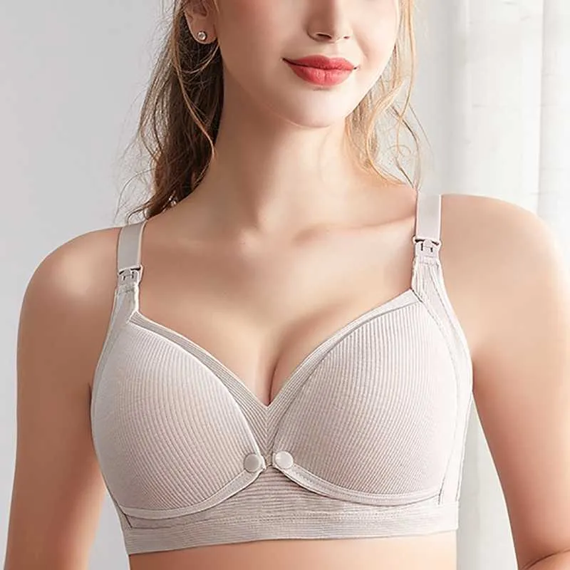 Large Size Air Permeable Cotton Breast Pregnancy Bra For Pregnant