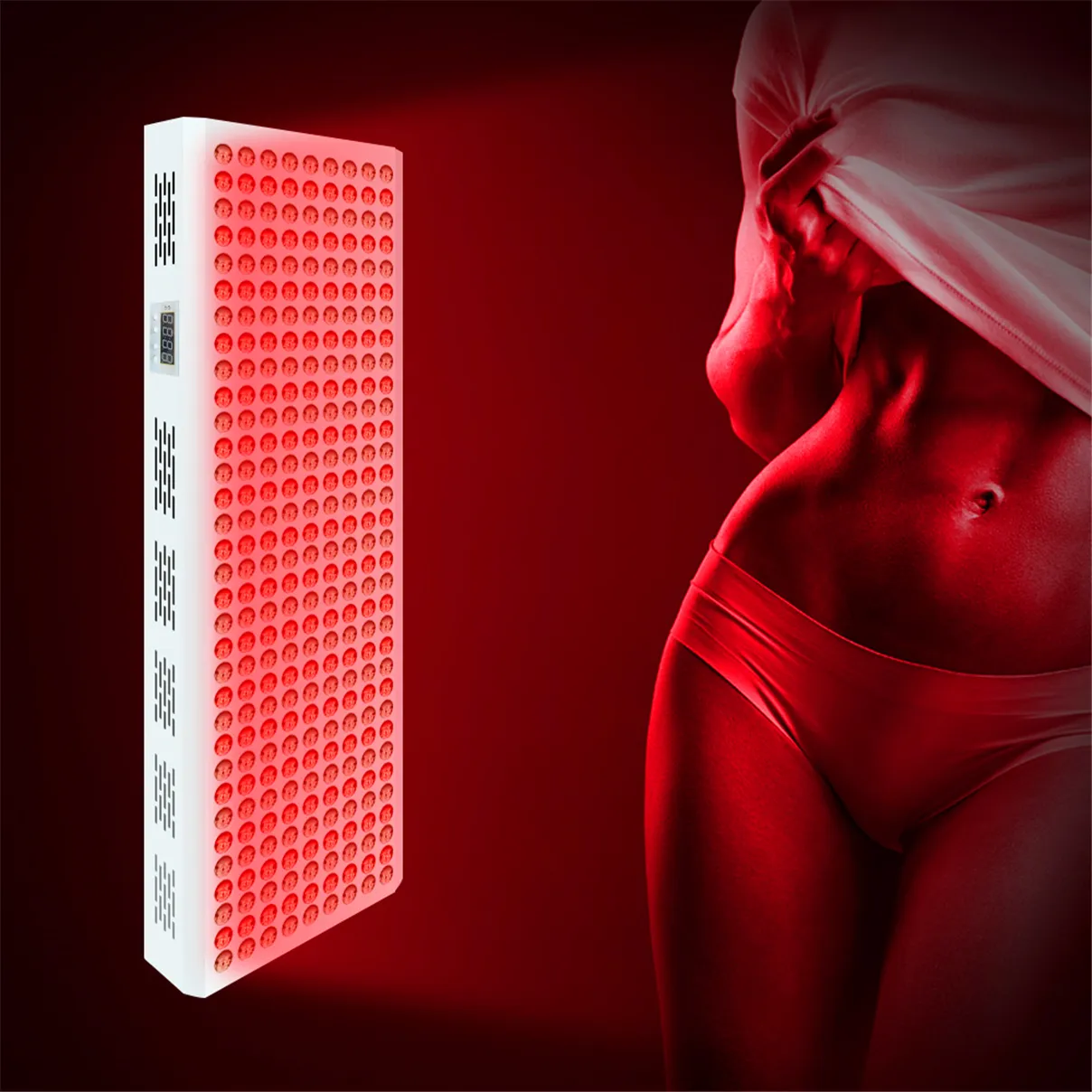 1500W 900W terapia de luzes vermelhas 660nm 850nm re perto de corpo inteiro infravermelho sem flicker r terapys luz