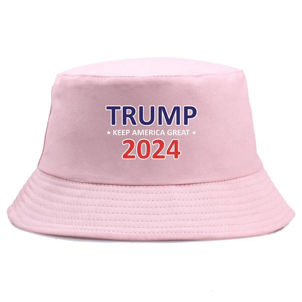 Trump 2024 Hat Bucket Sun Cap USA Presidential Election Fisherman Hats Elections Baseball Caps