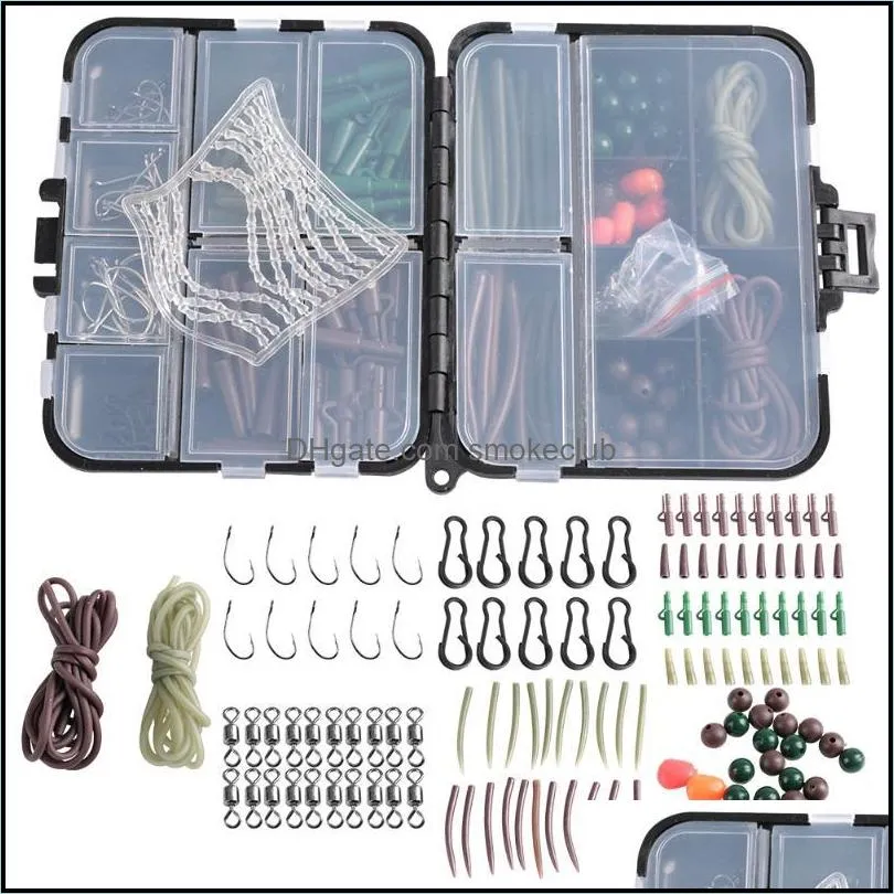 Fishing Supplies Carp Tackle Set Fishing Tackle Box Kit Complete