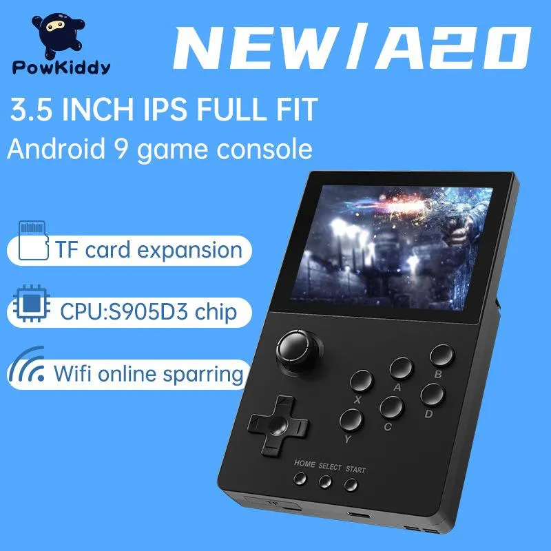 Bulk Wholesale Portable Game Players Powkiddy A20 Handheld Video