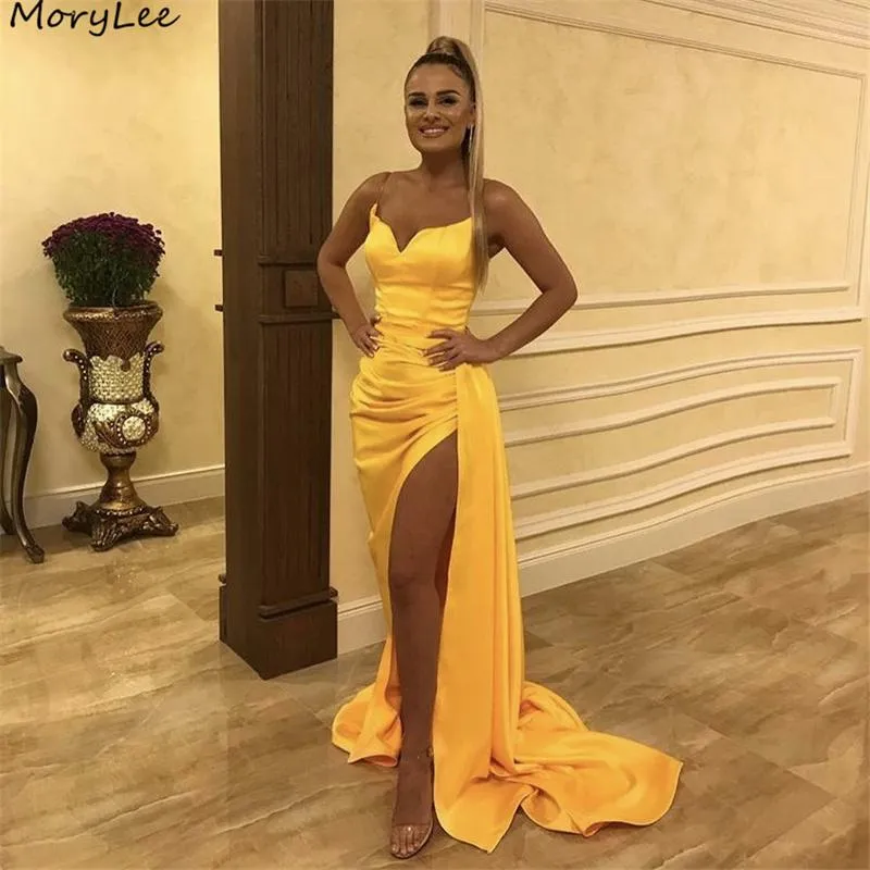 大阪直売 パーティードレスプロム恋人ノースリーブシルクサテンマーメイドロングサイドスリットジッパーバックvestidos De Fiesta Noche 北大西洋条約機構 Navigatorseducation Com