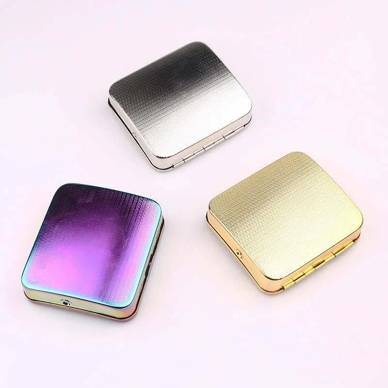 Smoking 78mm Cigarette Rolling Machine Manual Tabacco Rolled Machines Metal Silver Gold Holographic Embossing Case Wholesale A02