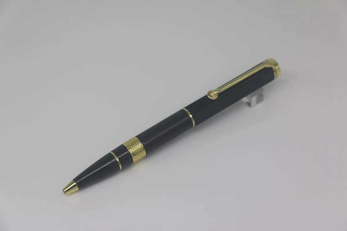 Luxury William Shakespeare 6 style color Ballpoint pen Black and gold silver rose gold trim with Serial Number office school suppl2769