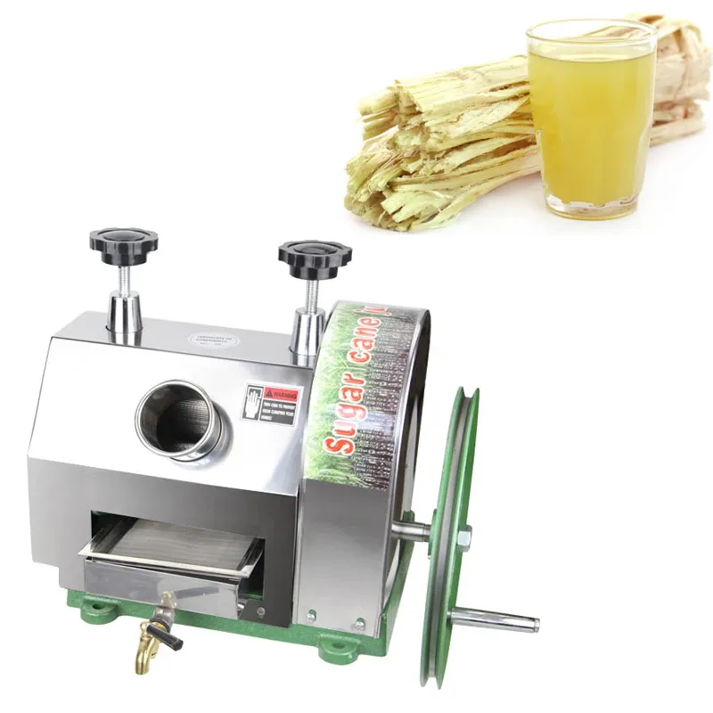 Liten Sugarcane Machine Hand-Cranked Juicer Gear Stainless Commercial Extractor Squeezer