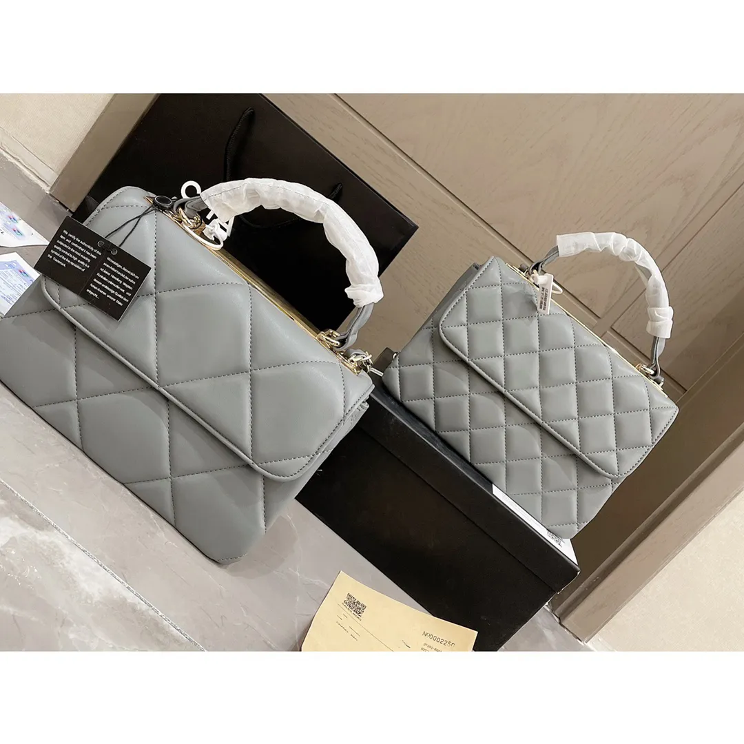 2021 Women Luxury Designer Crossbody Bags High Quality purse Wholesale Price Genuine Leather bag Shoulder Flap Handbag with small and big lattice diamond size 25cm