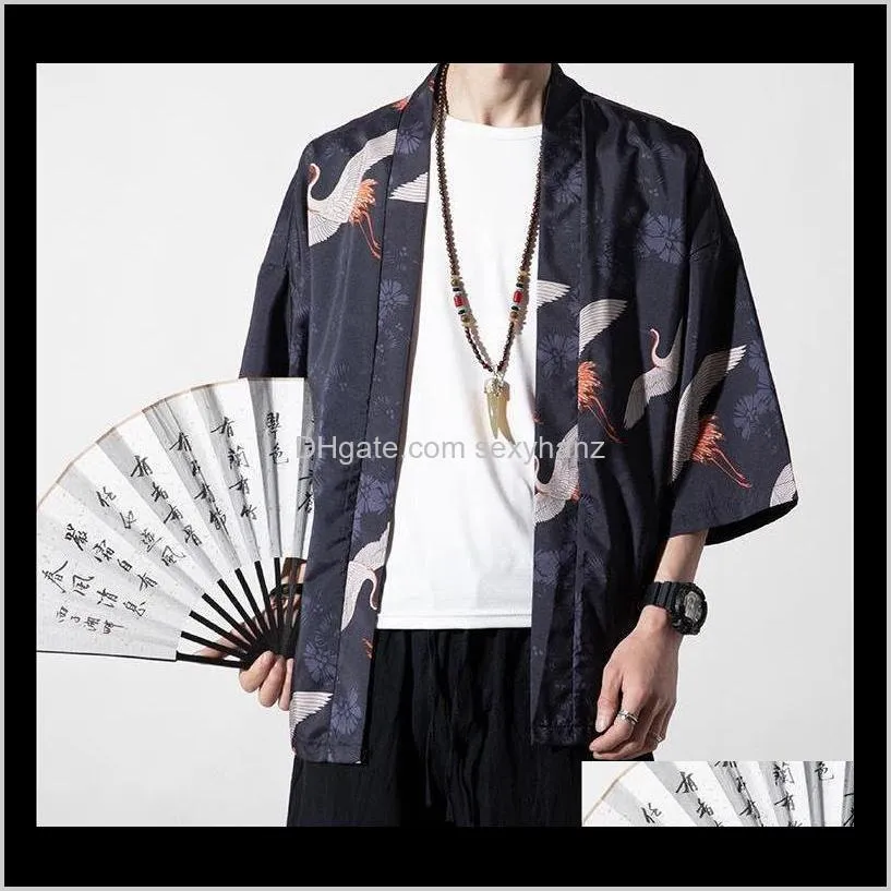kimono men japanese kimono traditional male cardigan men thin harajuku streetwear samurai costume yukata male haori obi