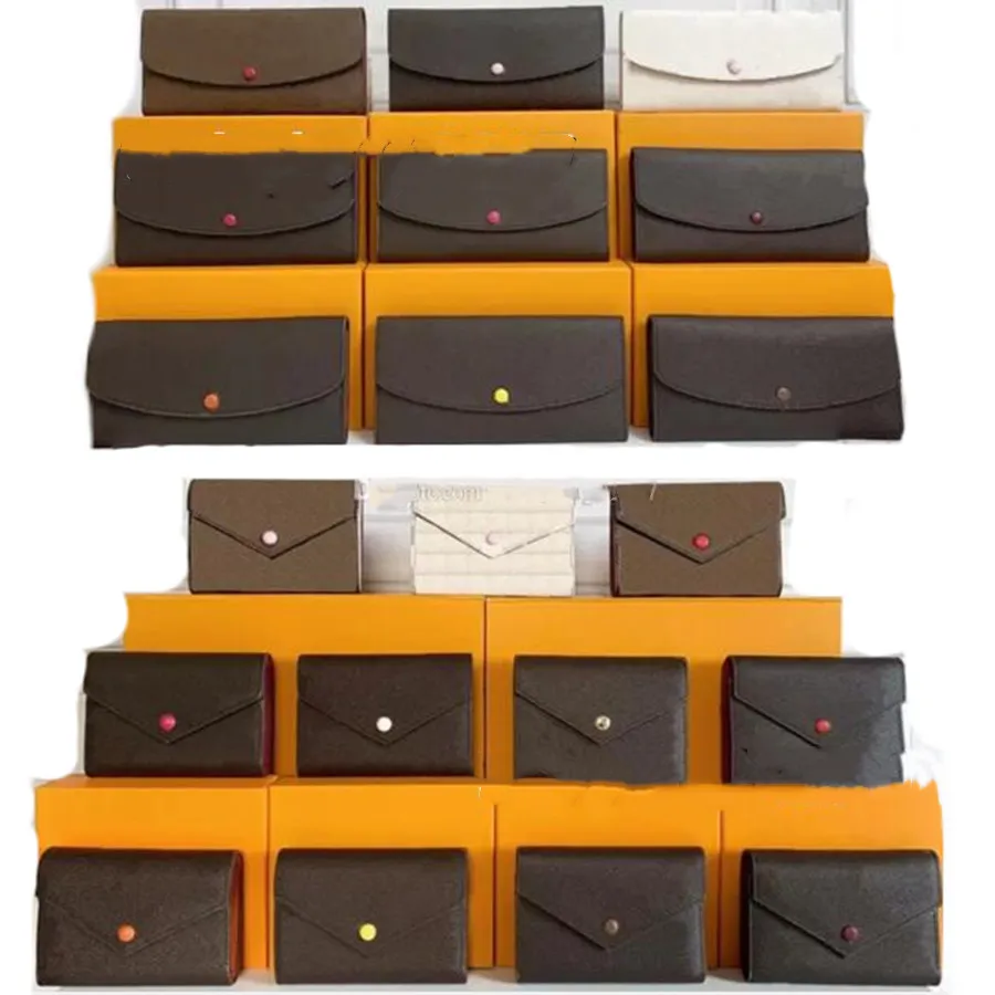 Luxurys Tasarımcı Cüzdanı Kısa Uzun Cüzdanlar Çanta Kart Tutucu Kadın Ceplerinde Taşıma Tek Fermuarlı Tutucular Para Kartları Madeni Paralar Erkek Deri Çanta Gece Çantaları