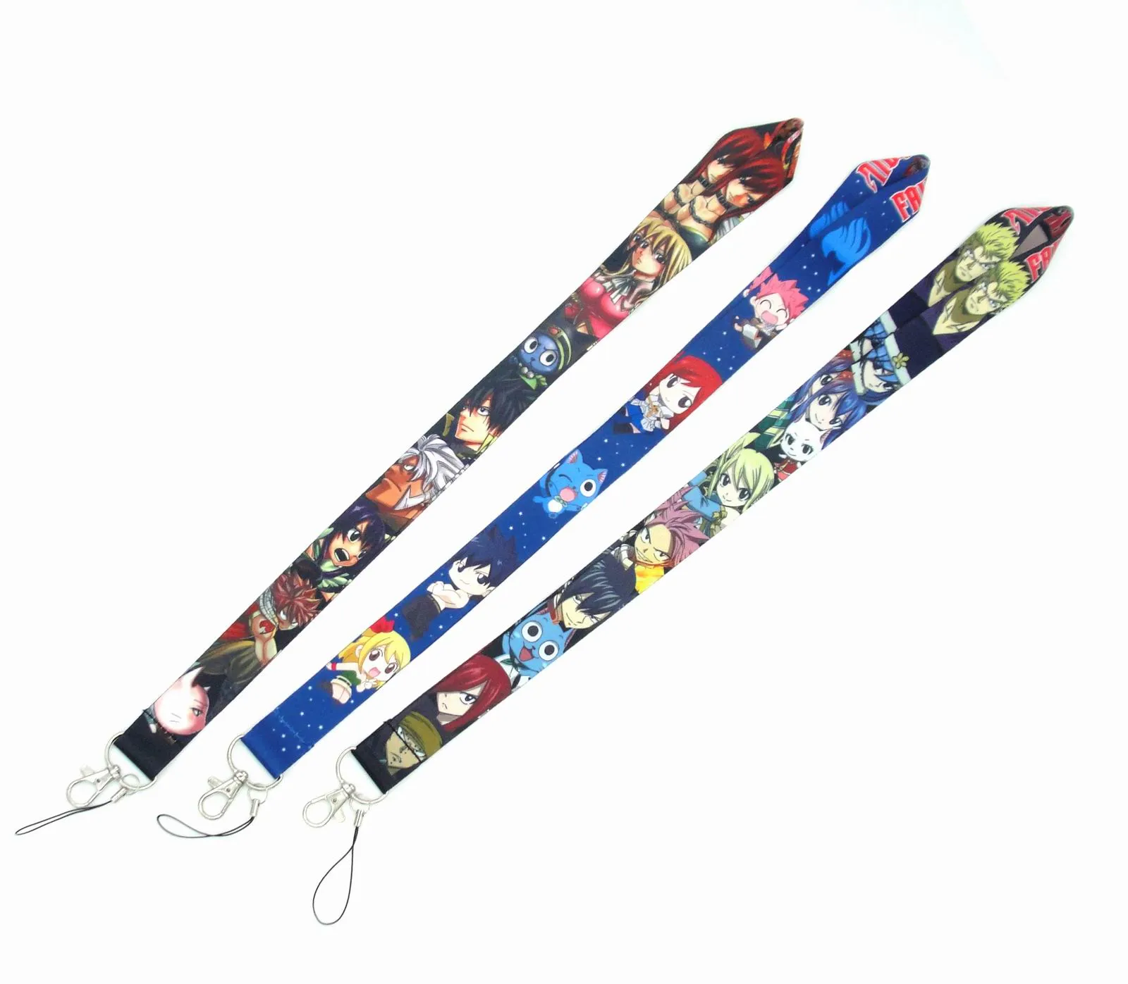 20 stks Cartoon Japan Anime Halsband Lanyards Badge Houder Touw Hanger Sleutelhanger Accessorie Nieuwe Design Boy Girl Gifts Small Groothandel