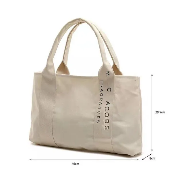 Japanese Canvas Bag Letters Shoulder Tote Bag College Student Bags Portable BookBag fashion handbag shoppingbag