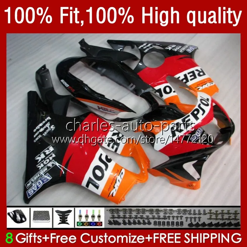 OEM-backs voor HONDA CBR600F4I CBR 600F4I 600 F4I FS CC F4 I 2004-2007 55NO.149 REPSOL HOT CBR600FS CBR600 F4I 04 05 06 07 600CC 2004 2005 2006 2007 Injectie Mold Kit