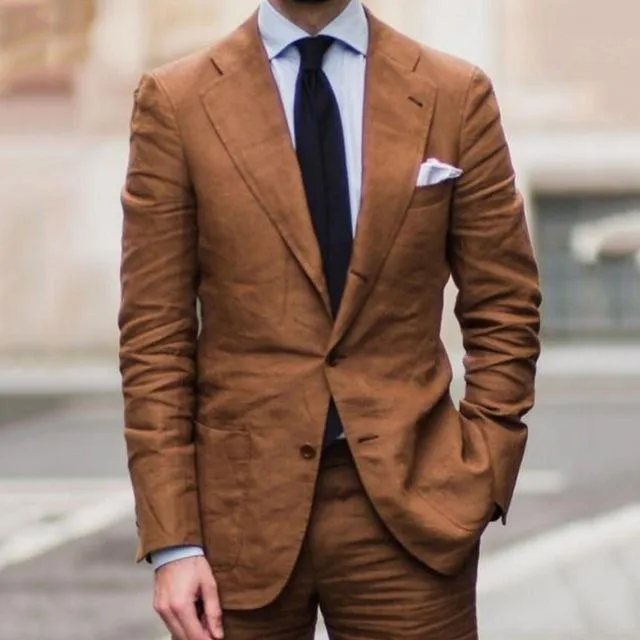 Linen coat deals pant