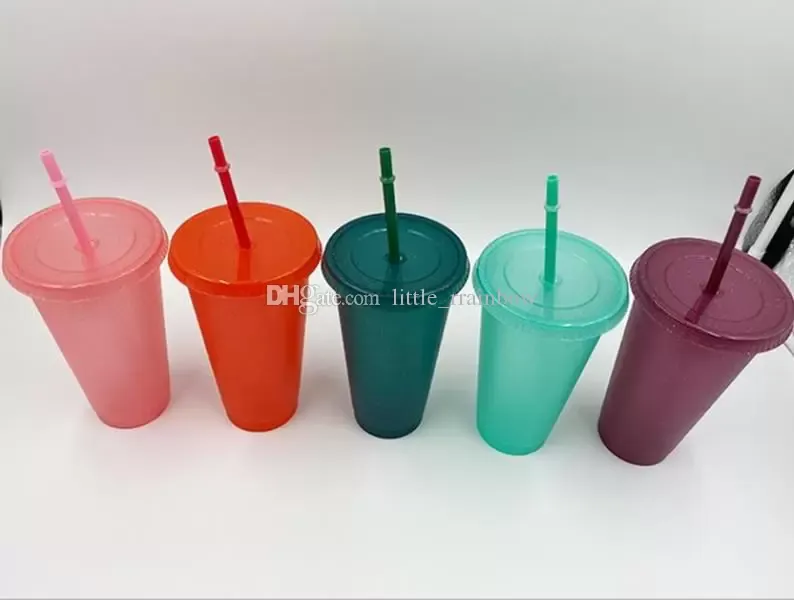 DHL Creative love color changing Professional quick custom LOGO all kinds of plastic coffee cups