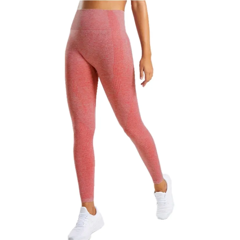 Dikişsiz Tayt Kadınlar Seksi Spor Salonu Fitness Legging Push Up Egzersiz Yüksek Bel Spor Kadın Tayt Hip Lift Pantolon 211215