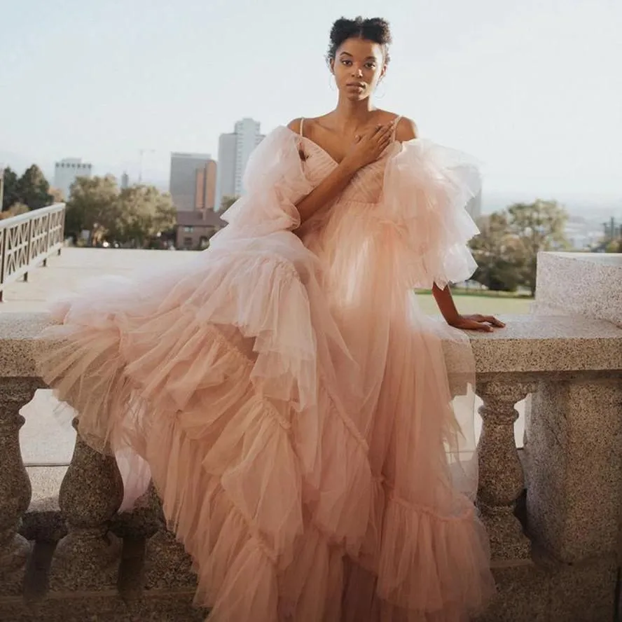 Blush evening deals dresses